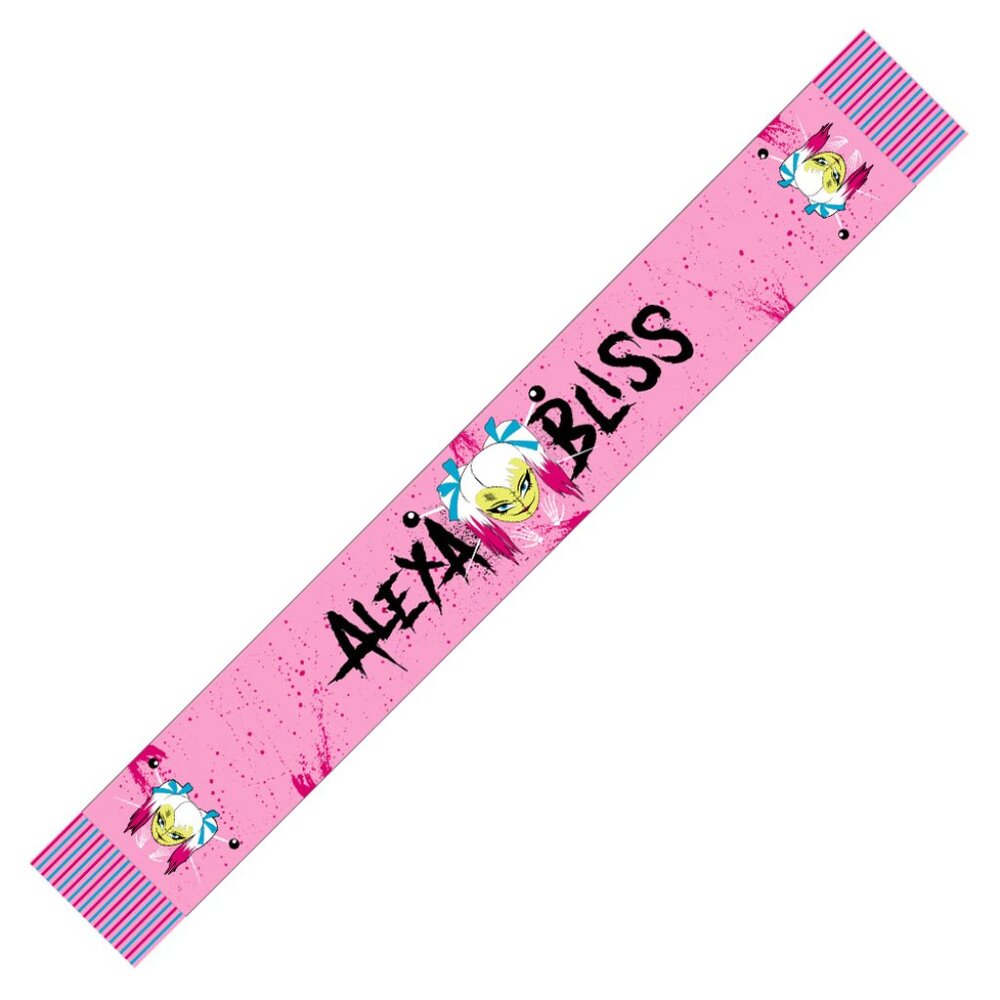 Alexa Bliss Scarf 2017 WWE Official Product NEW IN PACKAGE - Picture 4 of 4